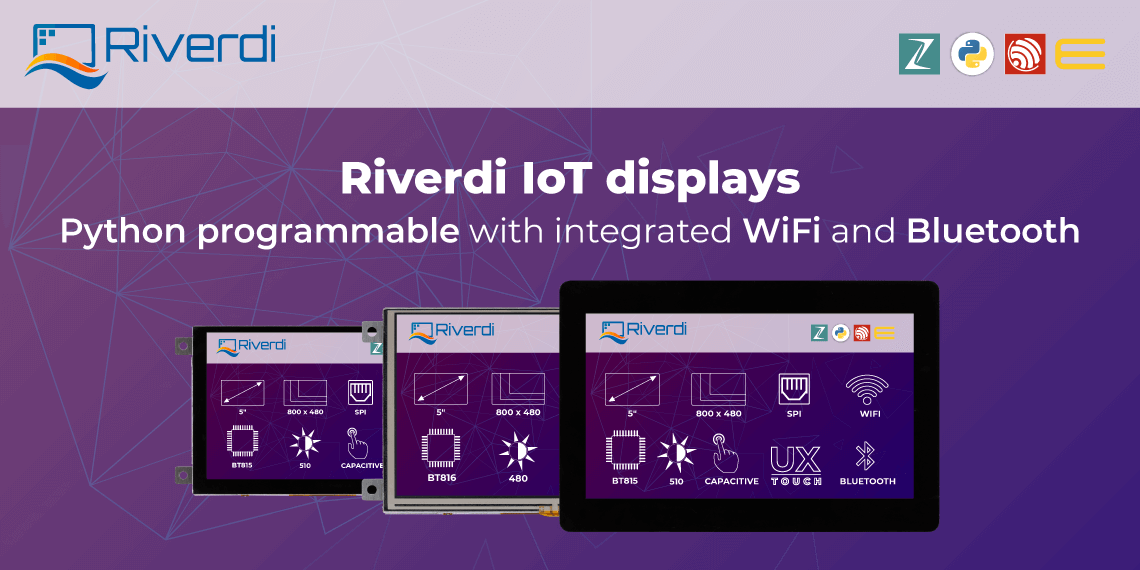 Python bluetooth. Riverdi экран. Display Python.