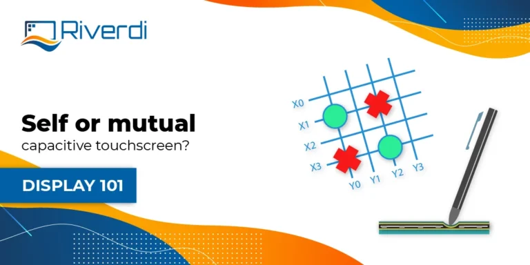 ¿Pantalla táctil capacitiva propia o mutua?