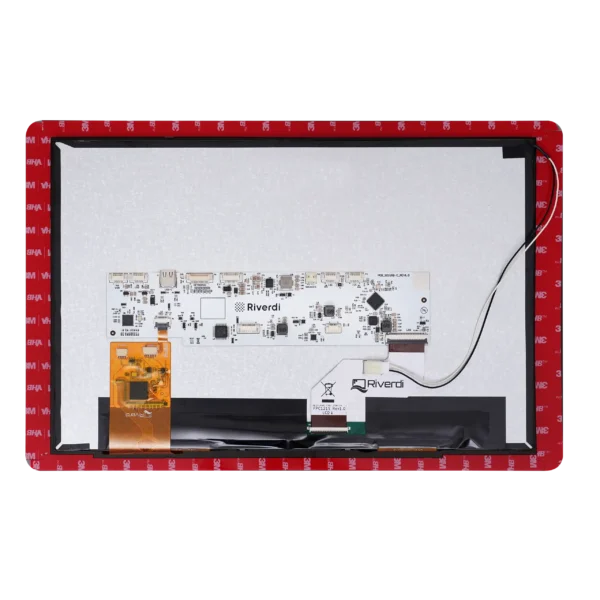 Écran plug and play 12.1″ TFT LCD 1280x800px, interface USB-C + écran tactile capacitif - RVT121HVUNWC00-B – Image 3