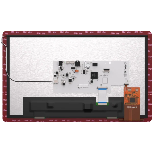 Pantalla inteligente 15,6″ TFT LCD Full HD 1920x1080px, EVE5 BT820B + Pantalla táctil capacitiva - RVT156HKBNWC00-B - Imagen 2