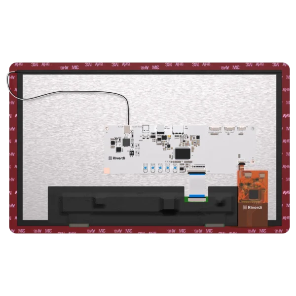 Plug and play display 15.6″ TFT LCD Full HD 1920x1080px, HDMI interface + Capacitive touchscreen - RVT156HKHNWC00-B - Image 3