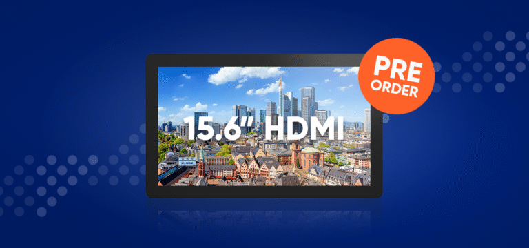 Preorder now: secure your largest Riverdi HDMI Display—15.6″ of Plug-and-Play power
