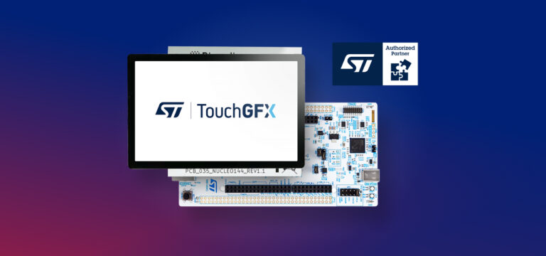 Getting started with STM32 Nucleo Riverdi displays with TouchGFX GUI
