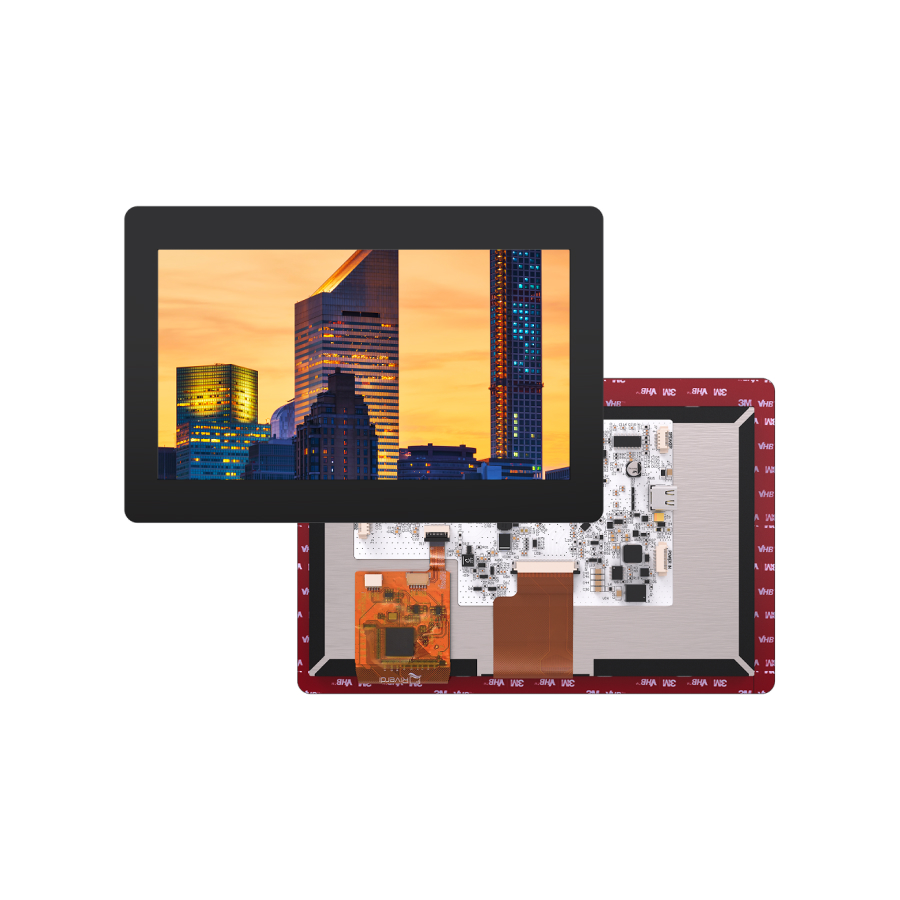 Plug and Play High Brightness USB-C 7.0" IPS TFT Display, 1024x600px - Image 8